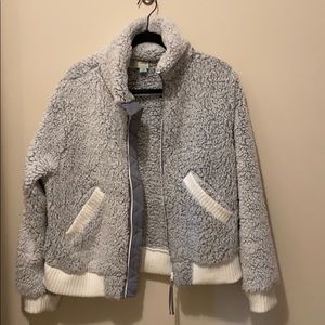 Anthropologie- Sherpa jacket M